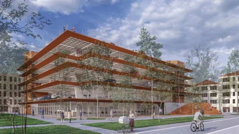 Tragrup, Lüleburgaz Katlı Otopark Projesi İçin Sahada